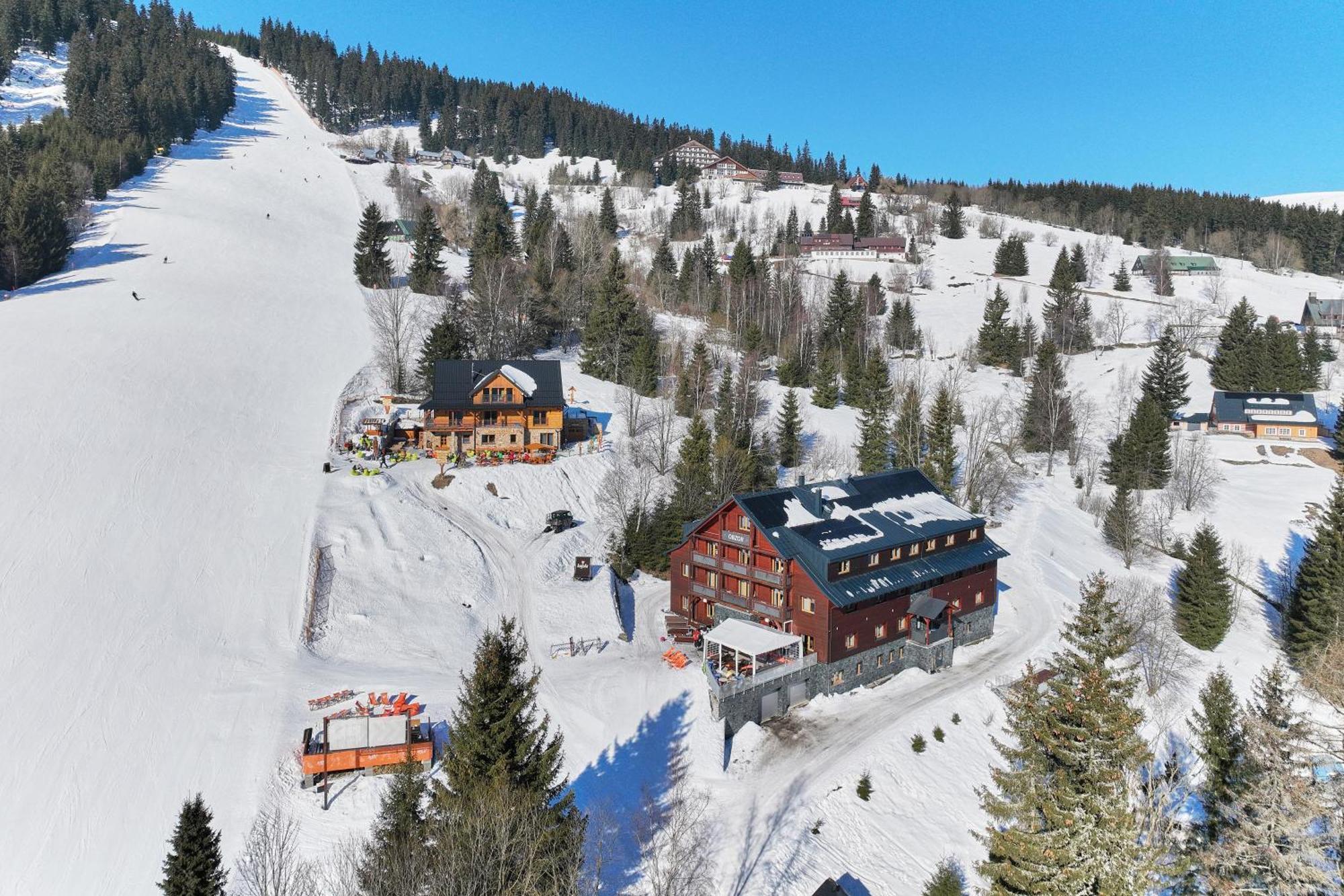 Hotel Obzor Pec pod Snezkou Luaran gambar
