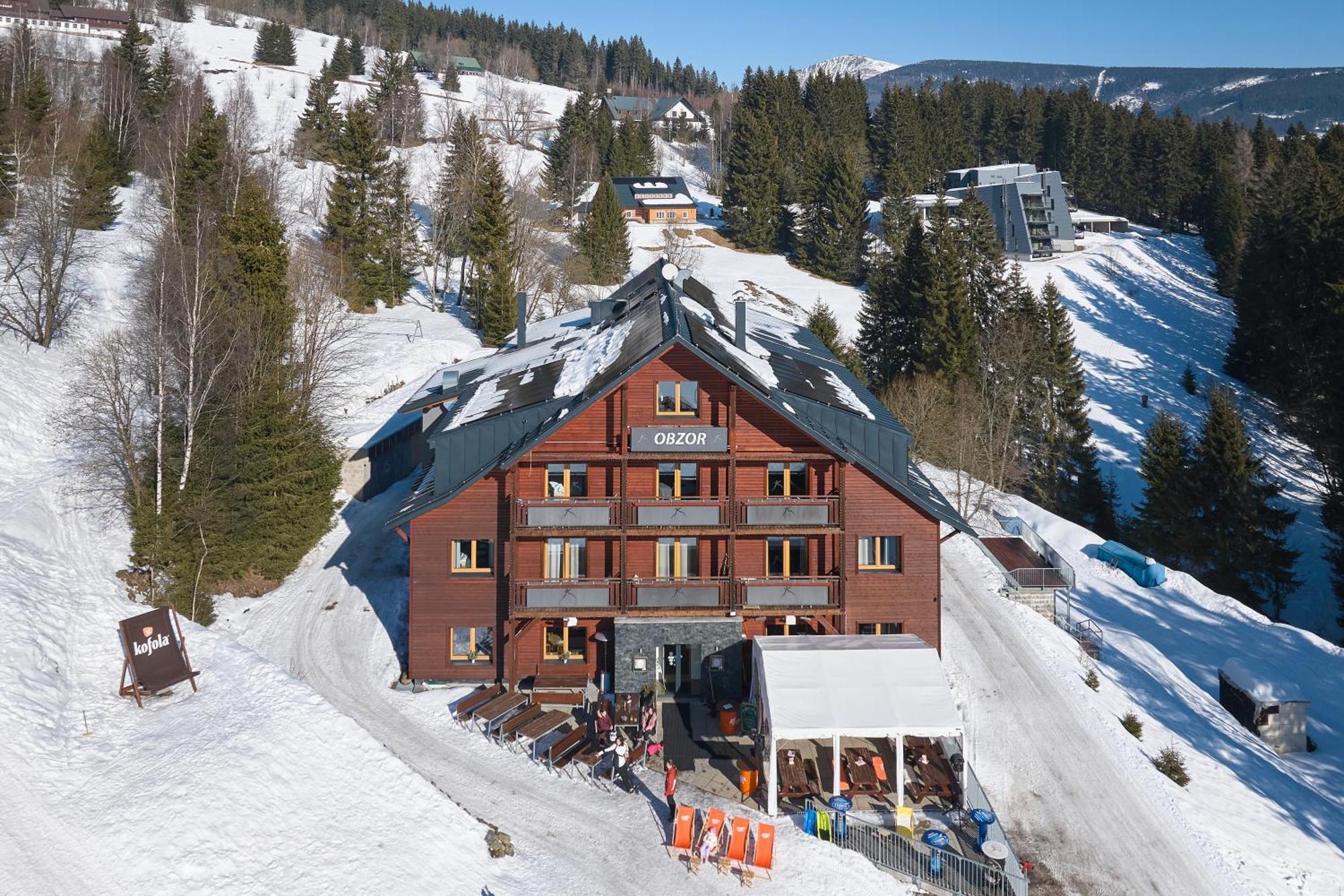 Hotel Obzor Pec pod Snezkou Luaran gambar